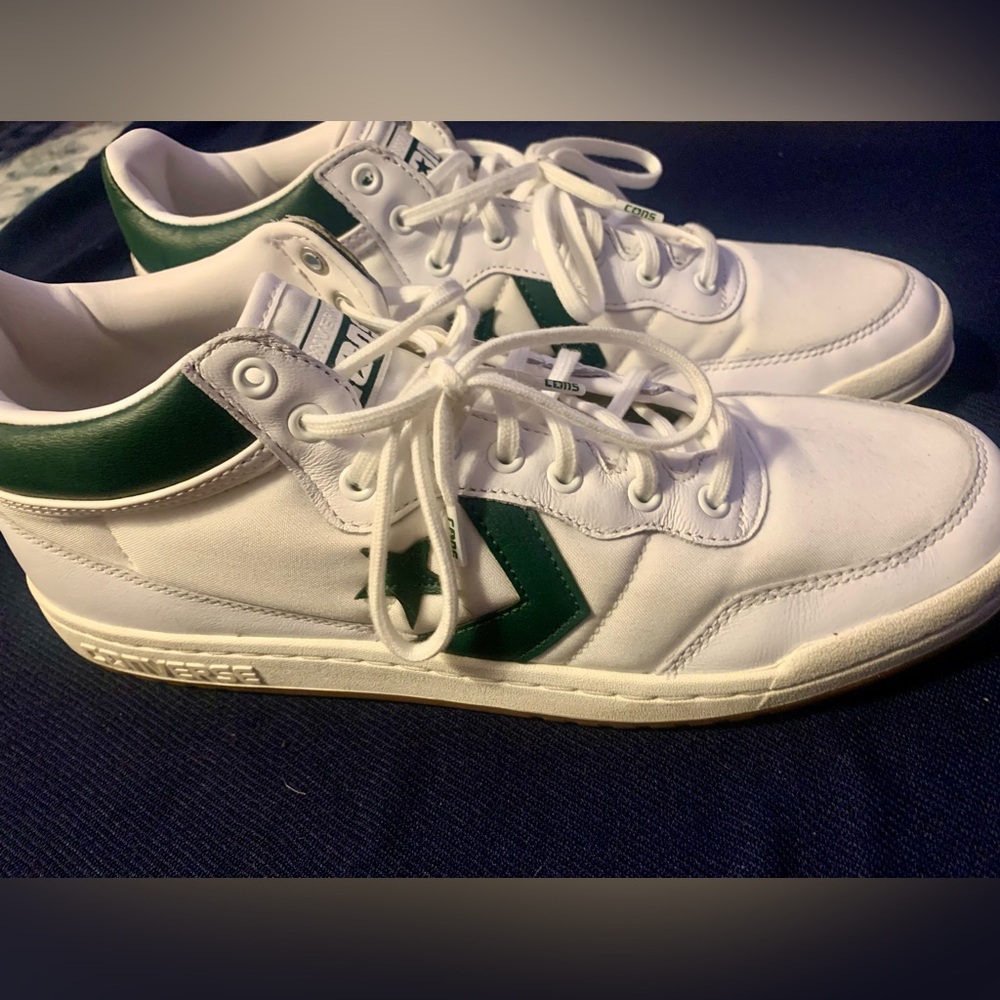 Converse CONS Fastbreak Sneakers with Green Accent